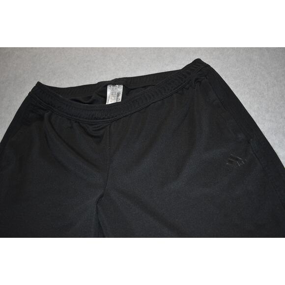 Adidas Gym Pants Joggers Mens Size XL Slight Tapered Slim ZIP Ankle Polyester - Picture 6 of 8